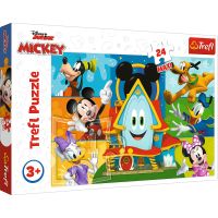 Trefl 24 Parça Maxi Puzzle Mickey Mouse Funhouse (60x40cm)