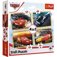Trefl 4in1 Puzzle Cars 3 (28,5x20,5cm)