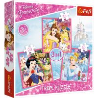 Trefl 3in1 Puzzle Disney Princess (20x19,5cm)
